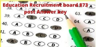 education recruitment board answer key