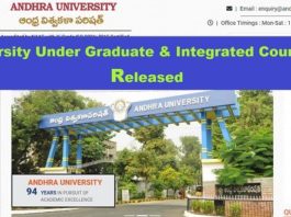 Andhra University Ug Results