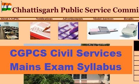CGPCS Mains Syllabus